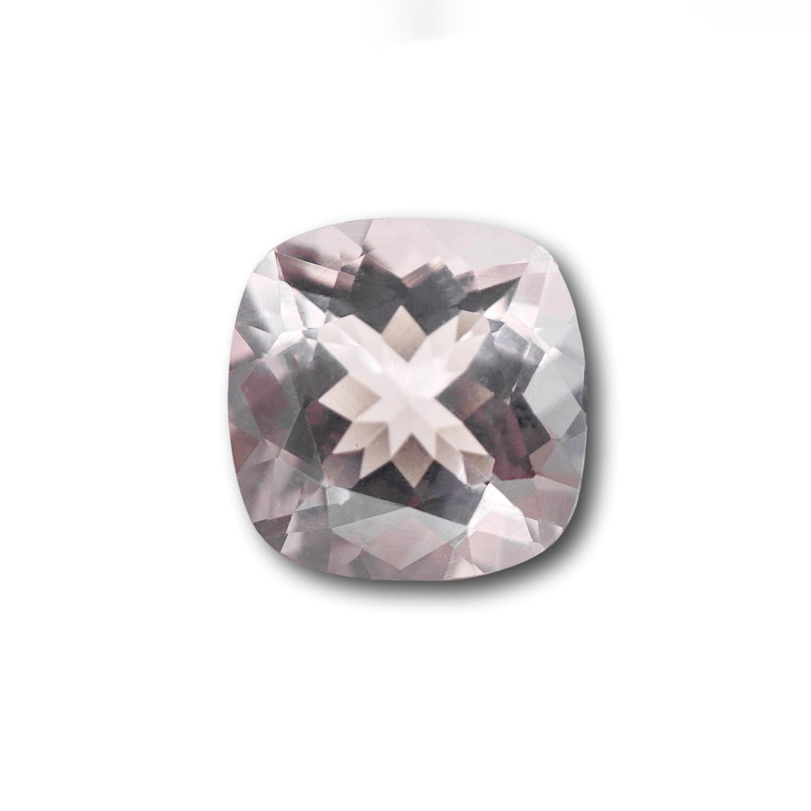 2.79ct |  Cushion Shape  Morganite - Modern Rustic Diamond