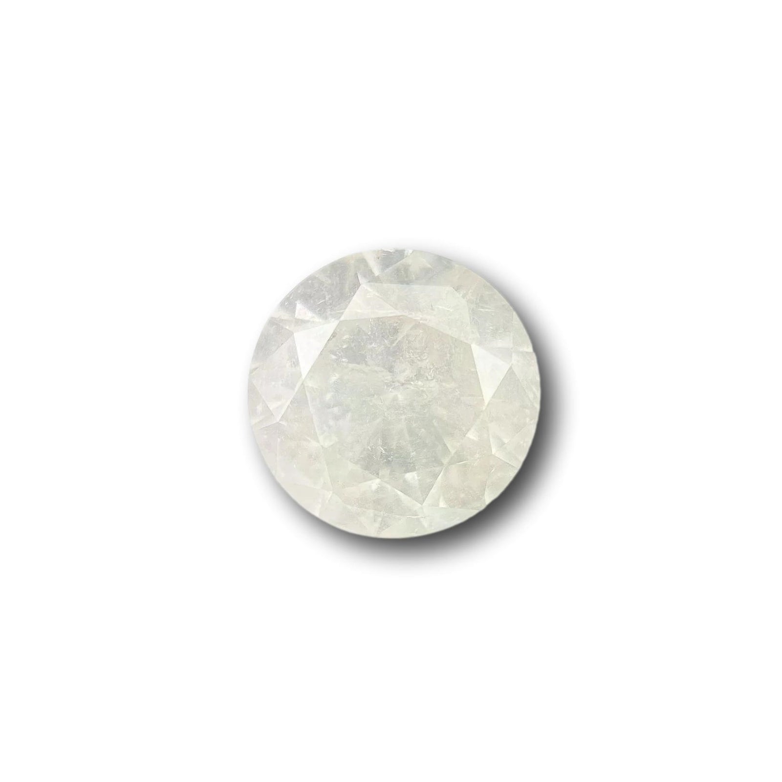 1.04ct | Salt & Pepper Round Shape Brilliant Cut Diamond - Modern Rustic Diamond