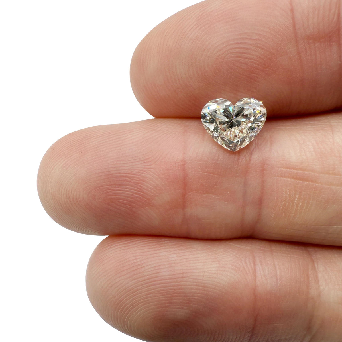 1.00ct | G/SI2-SI3 Heart Shape Brilliant Cut Diamond - Modern Rustic Diamond