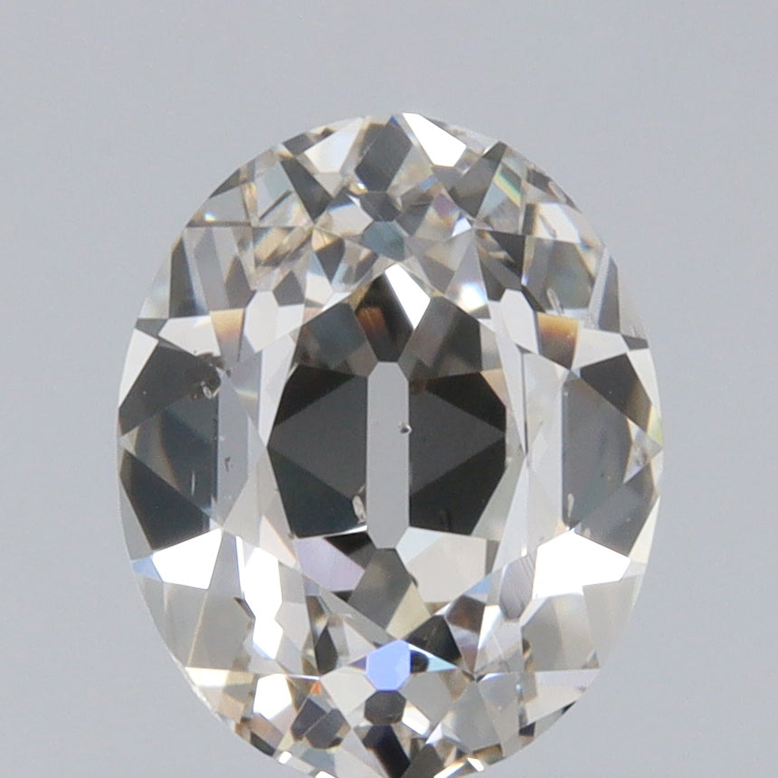 1.01ct | I-J/SI Oval Shape Old Mine Cut Diamond - Modern Rustic Diamond