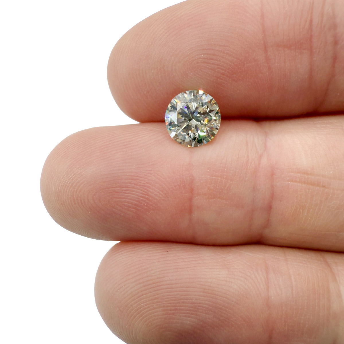 1.50ct | M/SI2 Round Shape Brilliant Cut Diamond (GIA) - Modern Rustic Diamond