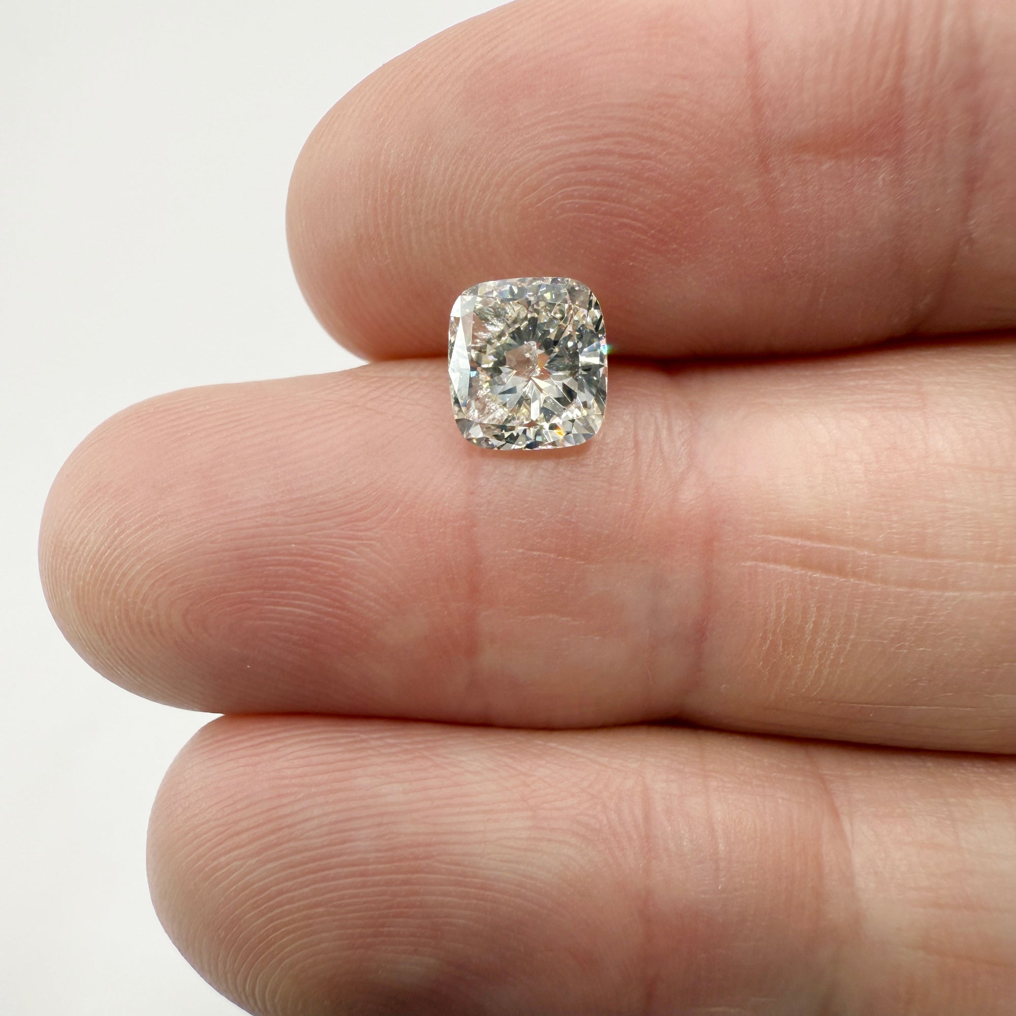 1.81ct | J/VS1 Cushion Shape Brilliant Cut Diamond (GIA) - Modern Rustic Diamond