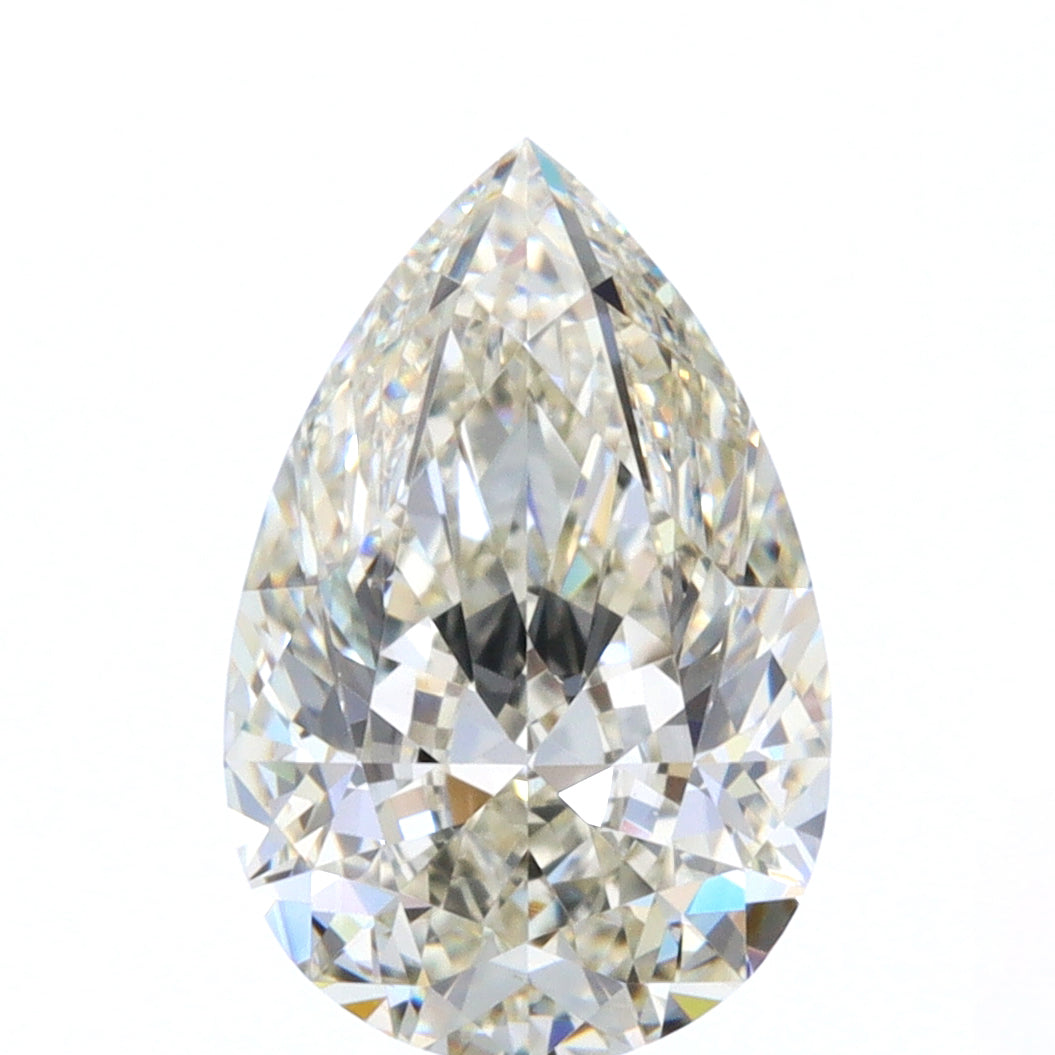 1.00ct | K/VS1 Pear Shape Brilliant Cut Diamond (GIA) - Modern Rustic Diamond