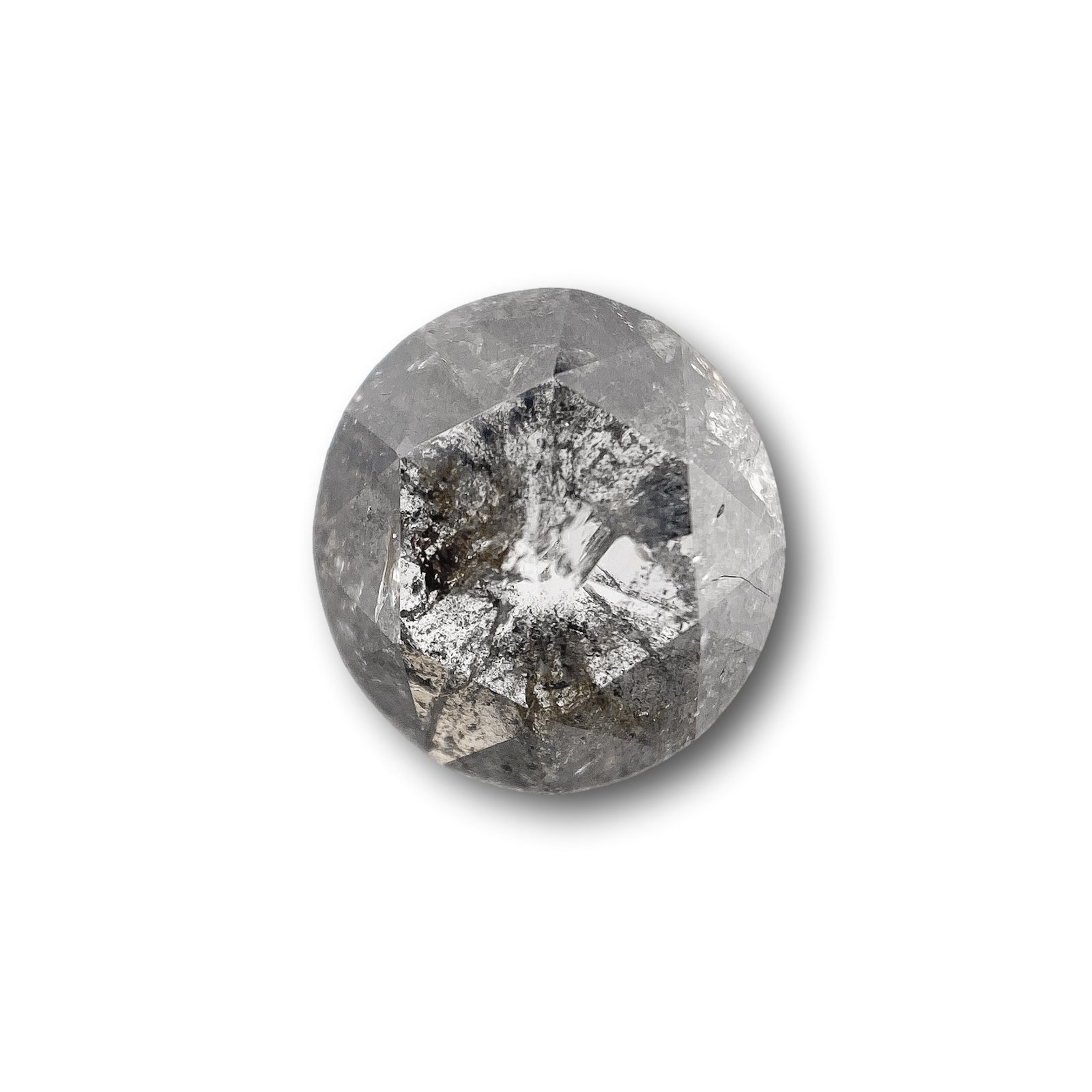 1.38ct | Rustic/ Oval Shape Rose Cut Diamond - Modern Rustic Diamond