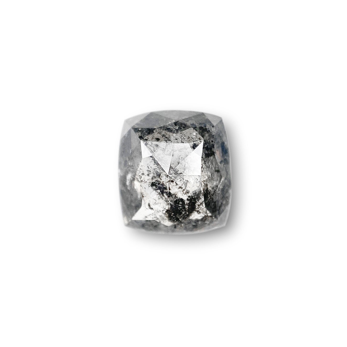 1.02ct | Rustic Cushion Shape Rose Cut Diamond - Modern Rustic Diamond