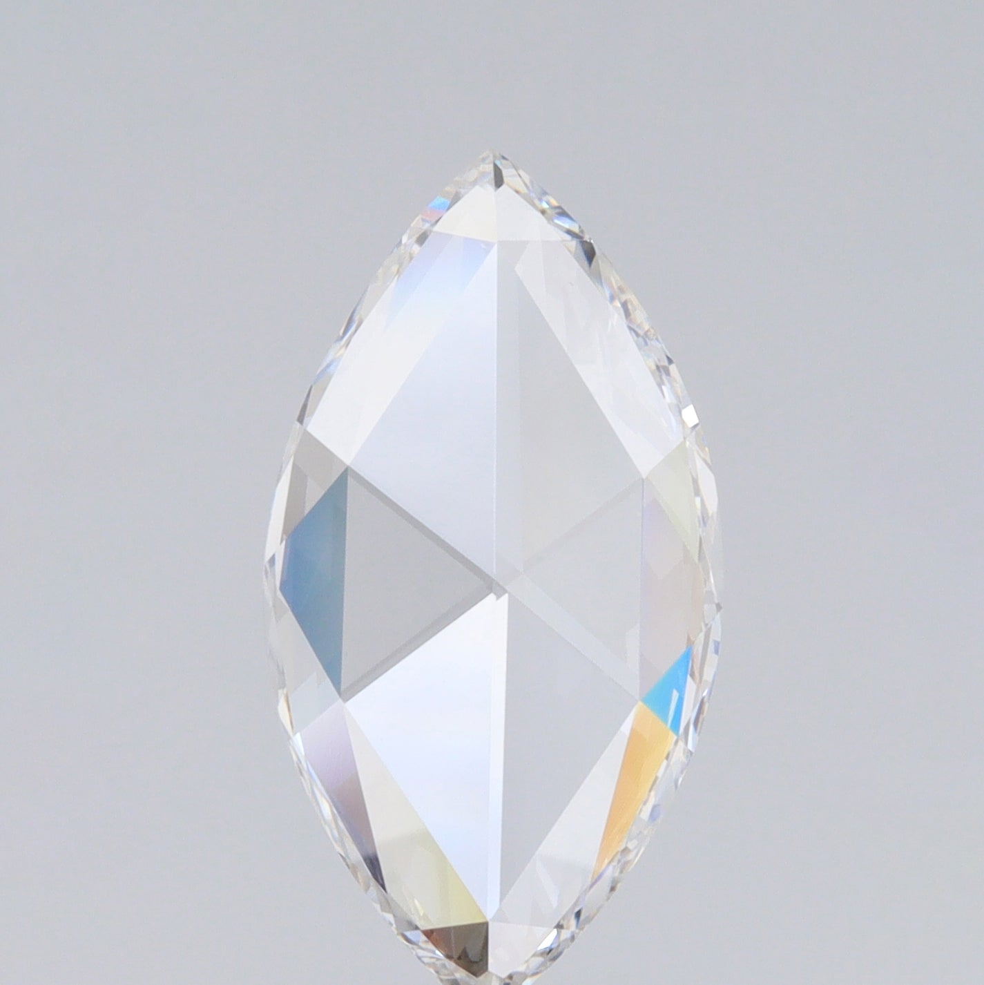 1.57ct | F/VVS1 Marquise Shape Rose Cut Diamond (GIA) - Modern Rustic Diamond