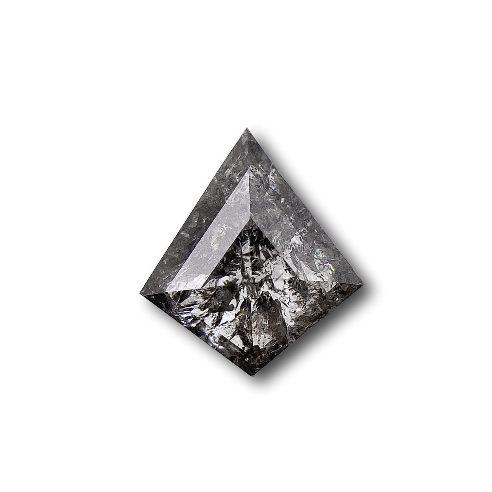 0.61ct | Rustic  Kite Shape Step Cut Diamond - Modern Rustic Diamond