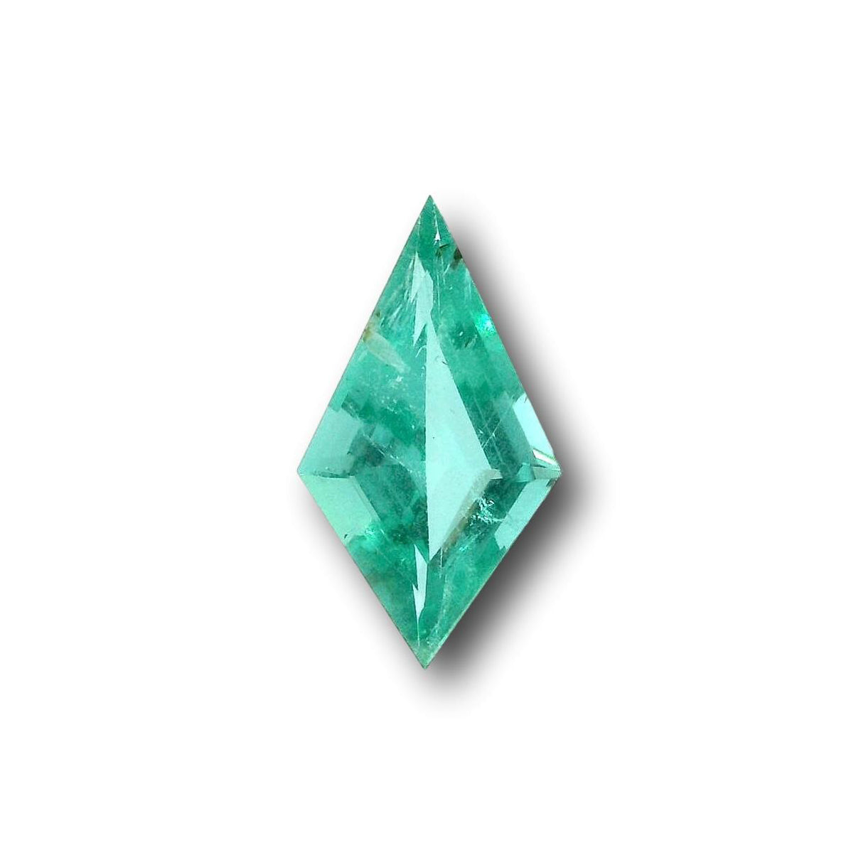 1.30ct | Green/ Kite Shape Step Cut Diamond - Modern Rustic Diamond