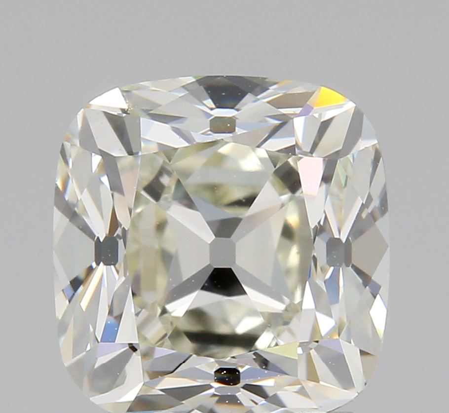 2.01ct | K/VVS2 Cushion Shape Vintage Old Mine Cut Diamond (GIA) - Modern Rustic Diamond