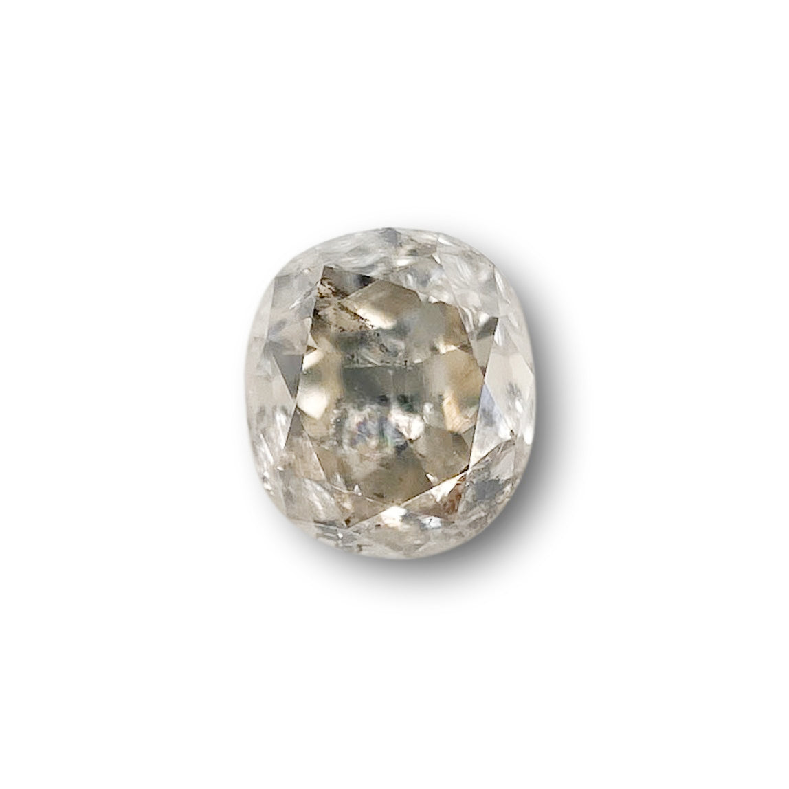 0.55ct | Rustic Cushion Shape Brilliant Cut Diamond - Modern Rustic Diamond