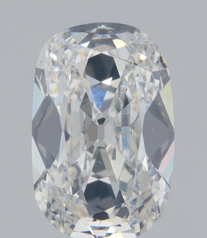 1.00ct | G/VS2 Cushion Shape Old Mine Cut Diamond (GIA) - Modern Rustic Diamond