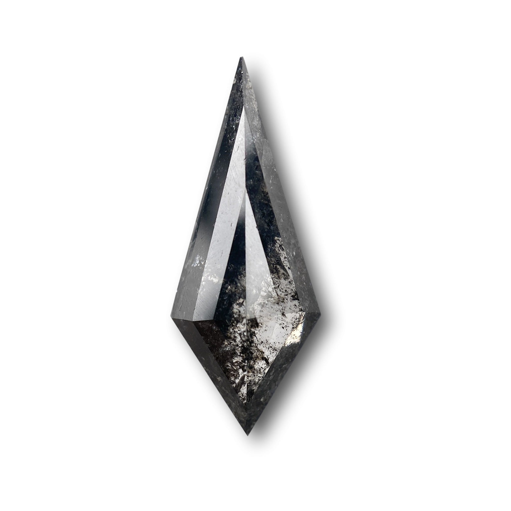 2.55ct | Rustic Kite Shape Step Cut Diamond - Modern Rustic Diamond