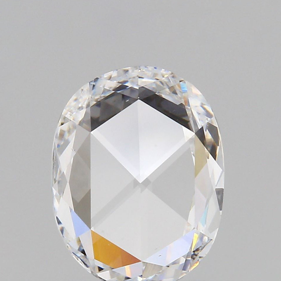 1.00ct | D/VS2 Oval Shape Rose Cut Diamond (GIA) - Modern Rustic Diamond