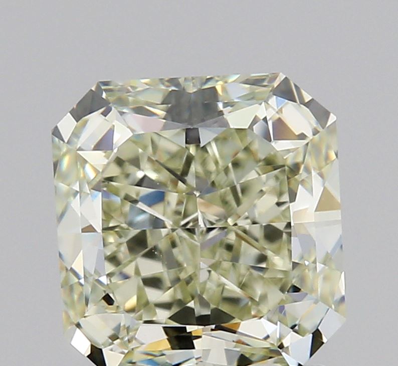 1.24ct | GRN-FYG/VVS2 Radiant Shape Brilliant Cut Diamond (GIA) - Modern Rustic Diamond