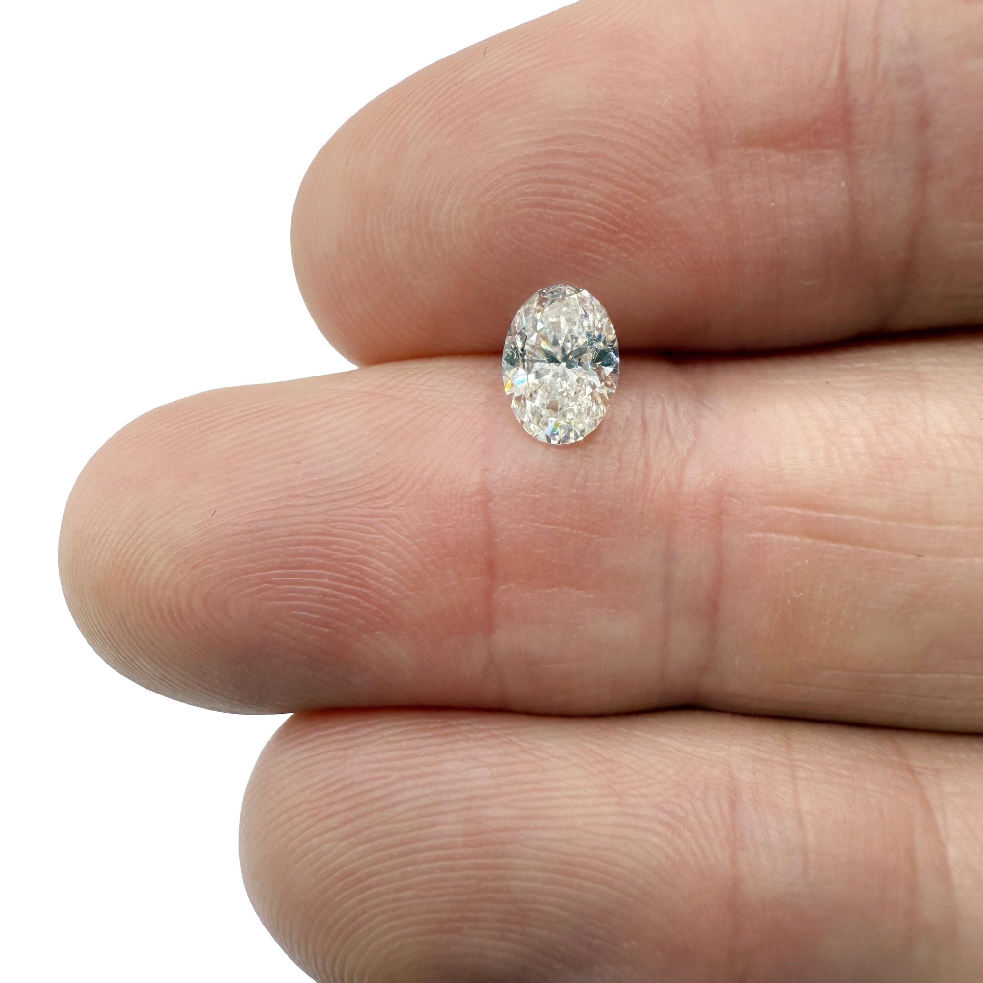 1.03ct | J/VVS1 Oval Shape Brilliant Cut Diamond (GIA) - Modern Rustic Diamond