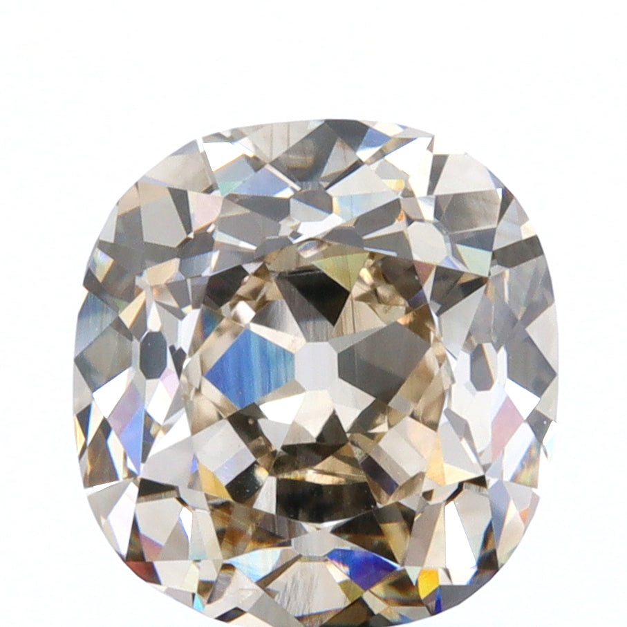1.52ct | U-V/VS2 Cushion Shape Old Mine Cut Diamond (GIA) - Modern Rustic Diamond