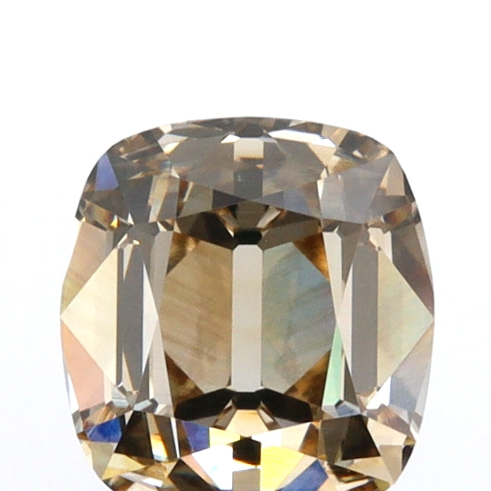 1.78ct | Fancy Light Brown VS2 Cushion Shape Old Mine Cut Diamond (GIA) - Modern Rustic Diamond
