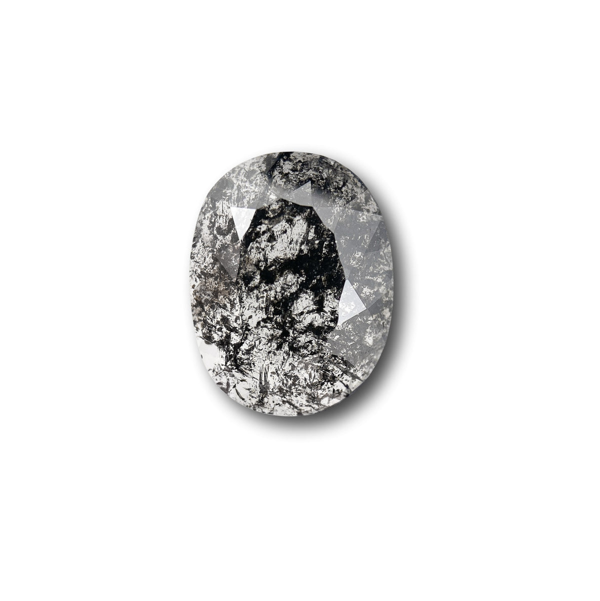 1.67ct | Rustic Oval Shape Rose Cut Diamond - Modern Rustic Diamond