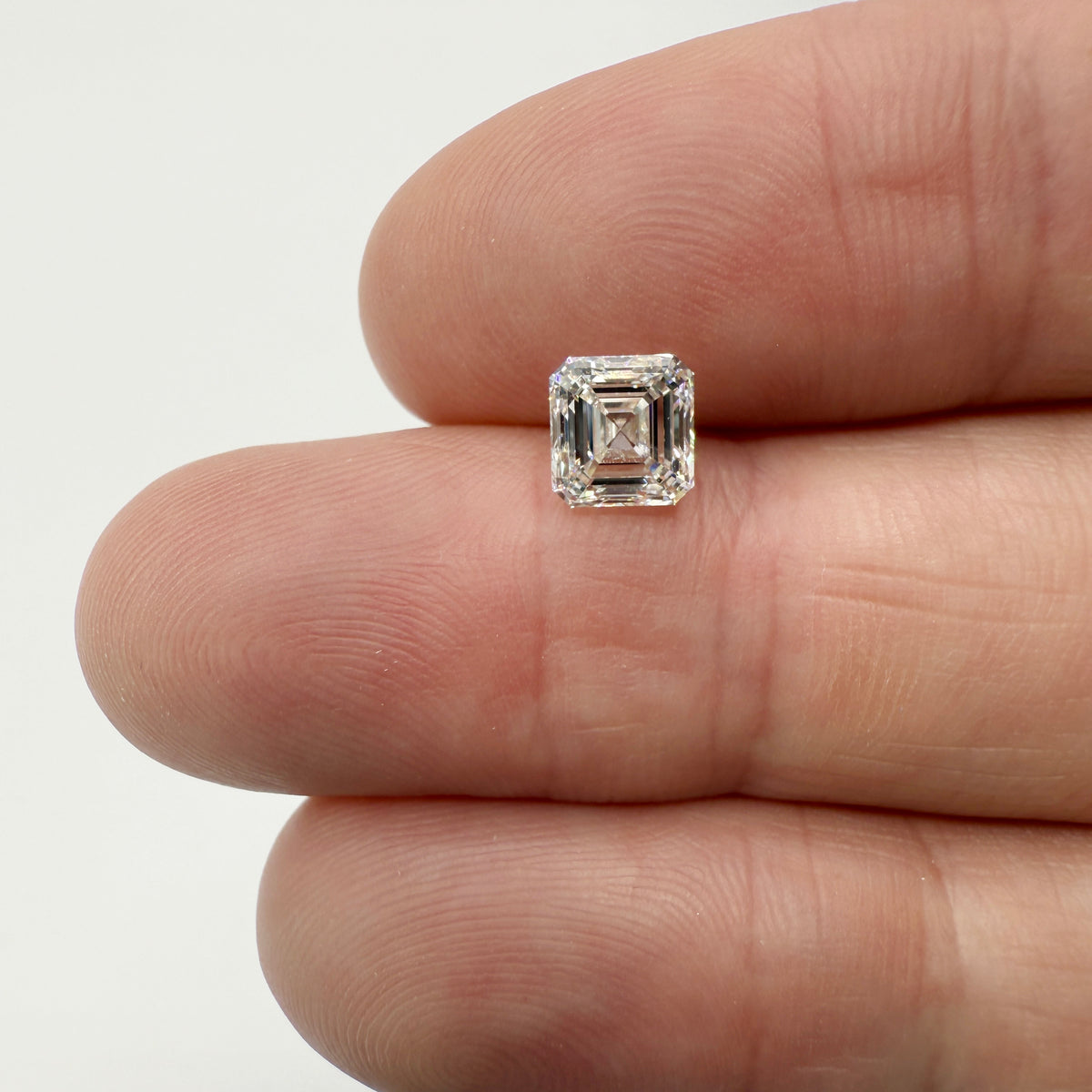 1.53ct | H/VS2 Asscher Shape Step Cut Diamond (GIA) - Modern Rustic Diamond