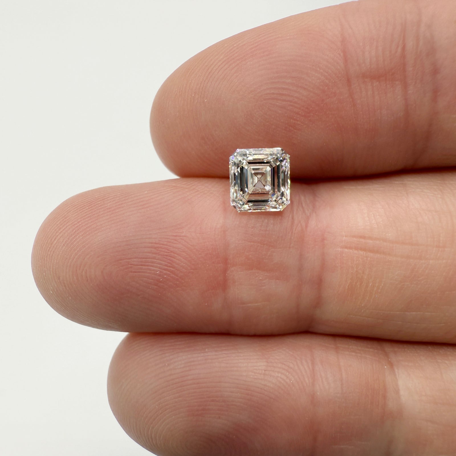 1.53ct | H/VS2 Asscher Shape Step Cut Diamond (GIA) - Modern Rustic Diamond