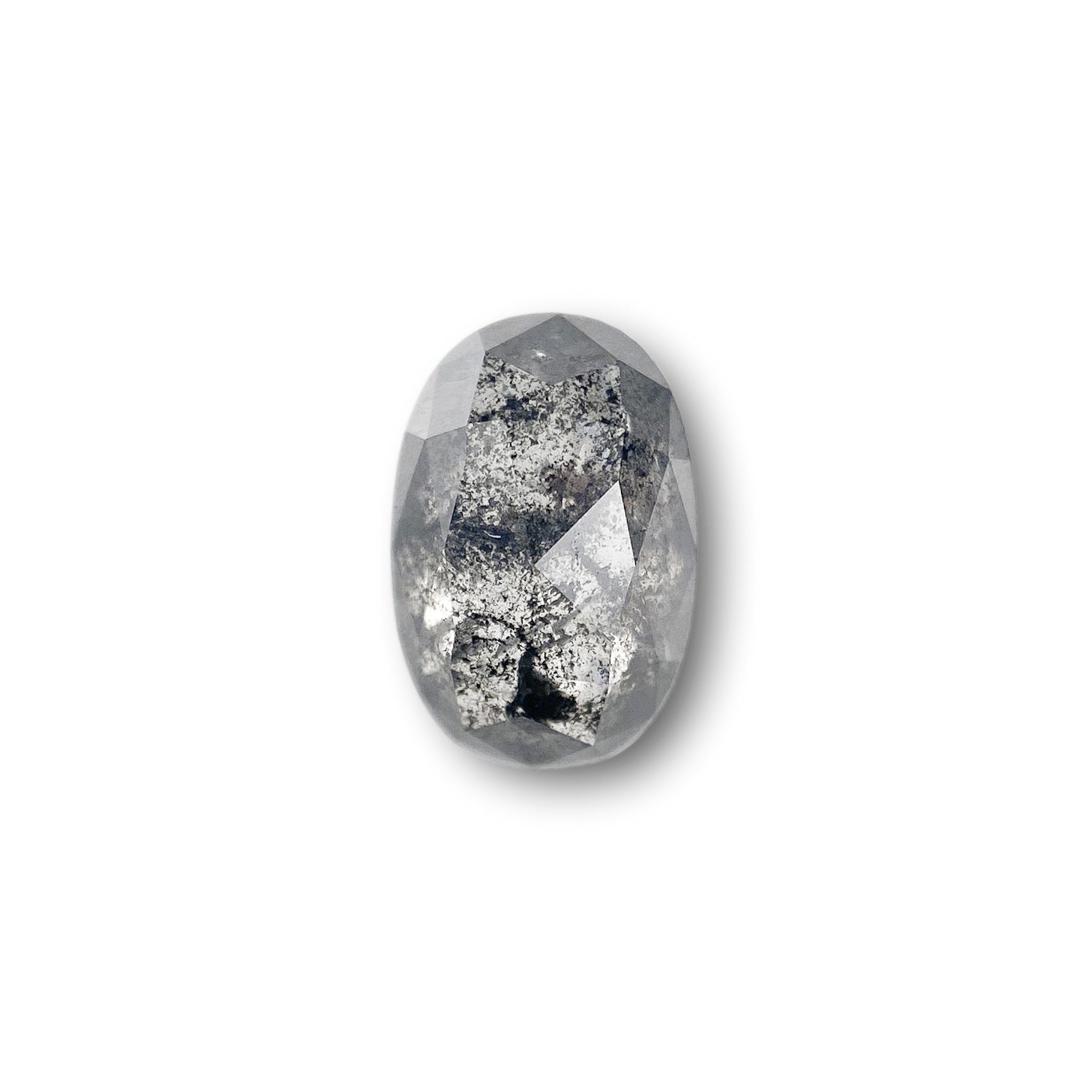 1.07ct | Rustic Oval Shape Rose Cut Diamond - Modern Rustic Diamond