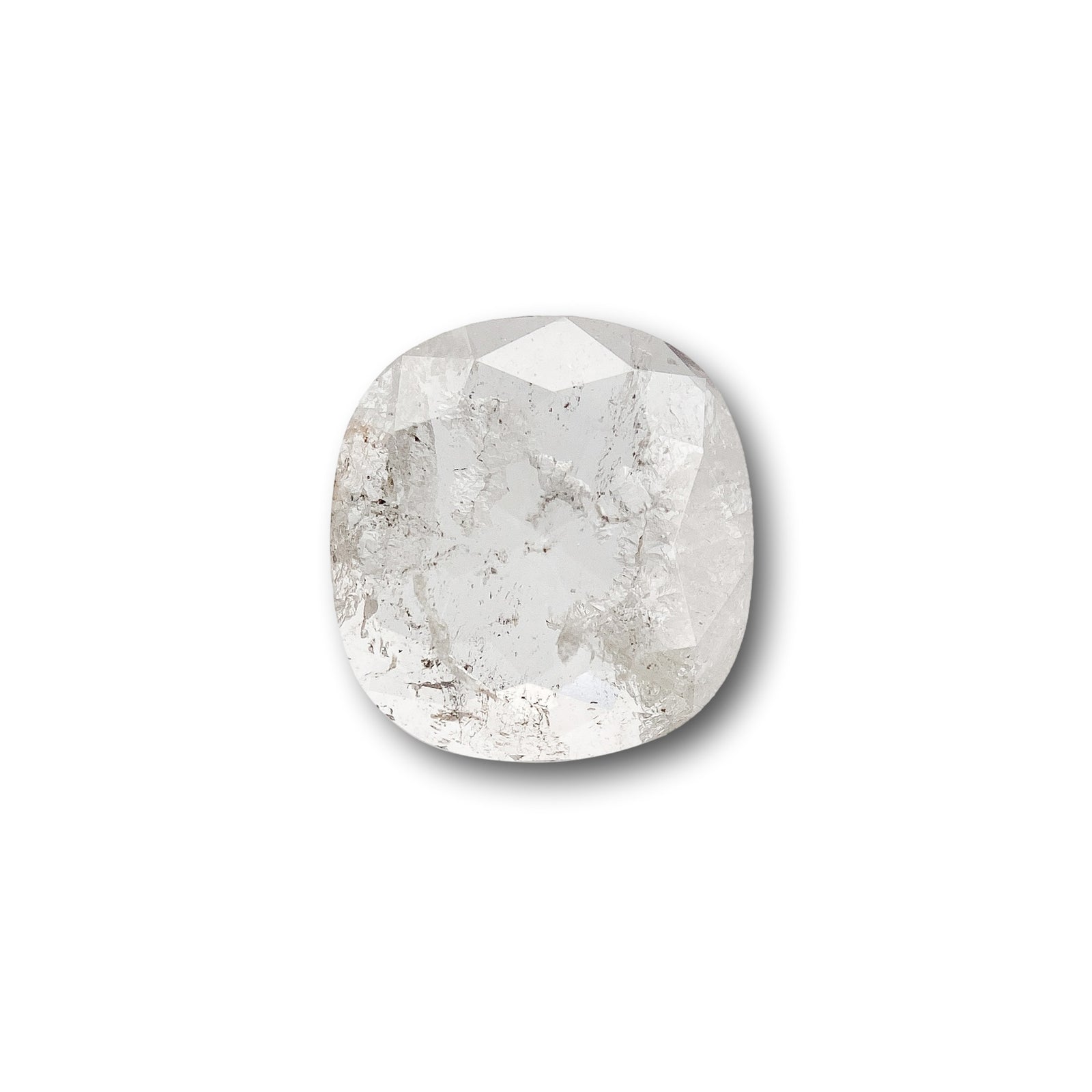 0.99ct | Rustic  Cushion Shape Rose Cut Diamond - Modern Rustic Diamond