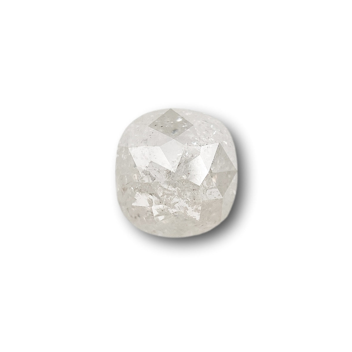 0.85ct | Rustic  Cushion Shape Rose Cut Diamond - Modern Rustic Diamond