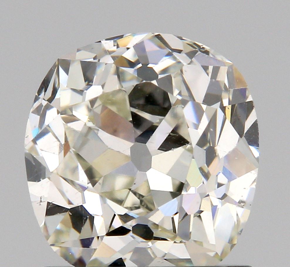 1.14ct | H/VS2 Cushion Shape Old Mine Cut Diamond - Modern Rustic Diamond