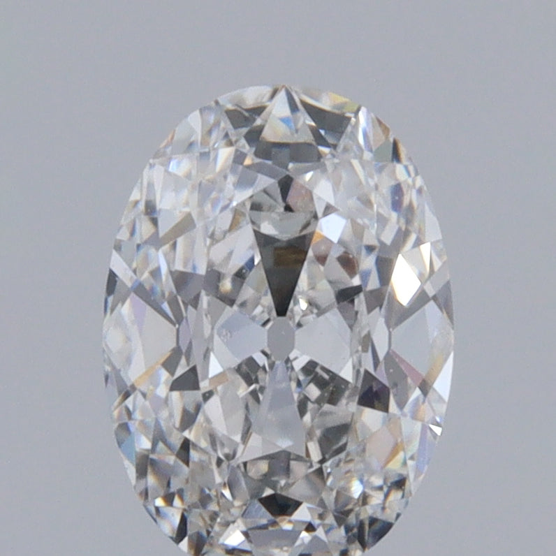 0.32ct | D/VVS Oval Shape Old Mine Cut Diamond - Modern Rustic Diamond