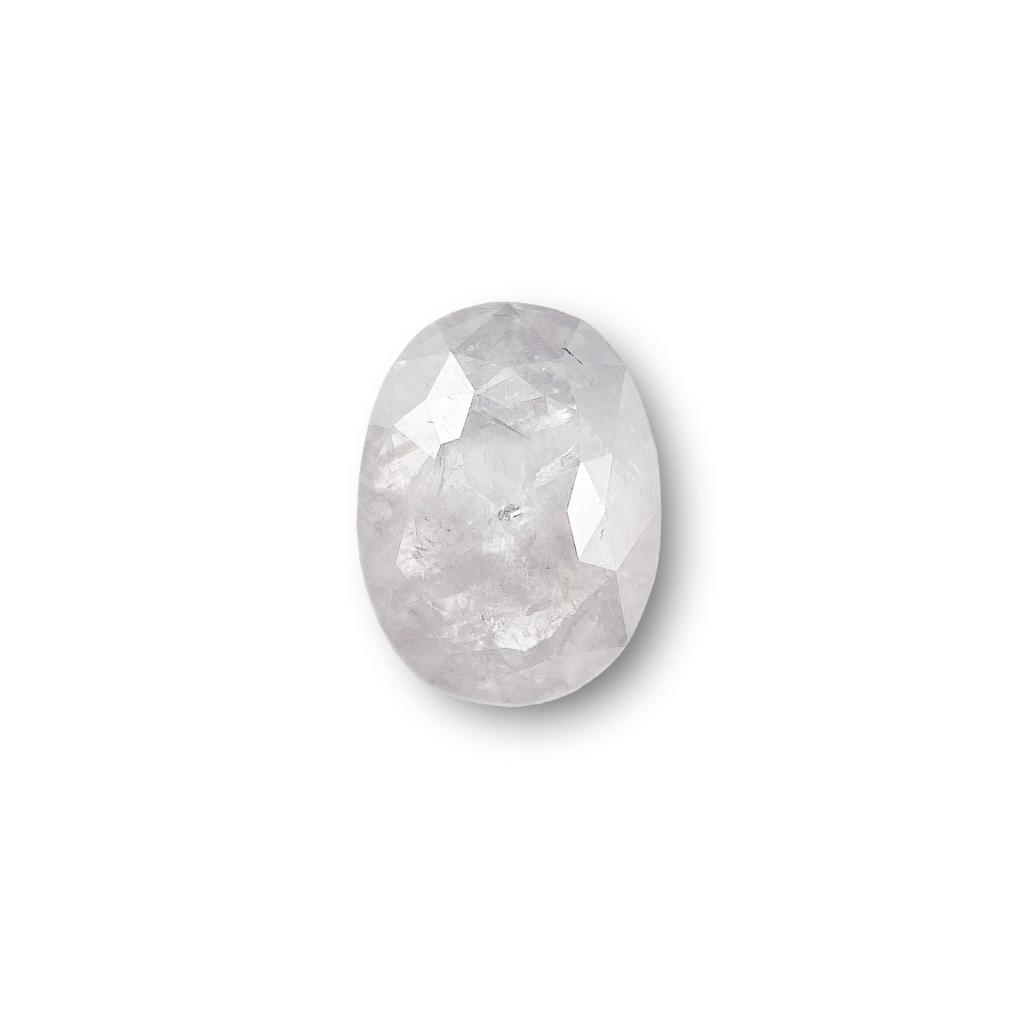 1.22ct | Rustic Oval Shape Rose Cut Diamond - Modern Rustic Diamond
