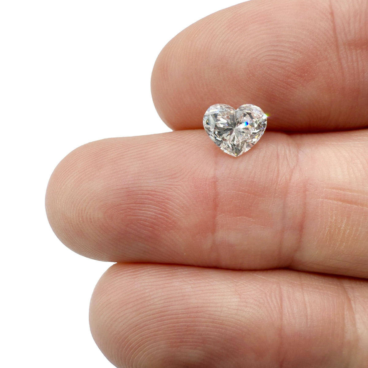 1.80ct | K/VS2 Heart Shape Brilliant Cut Diamond (GIA) - Modern Rustic Diamond