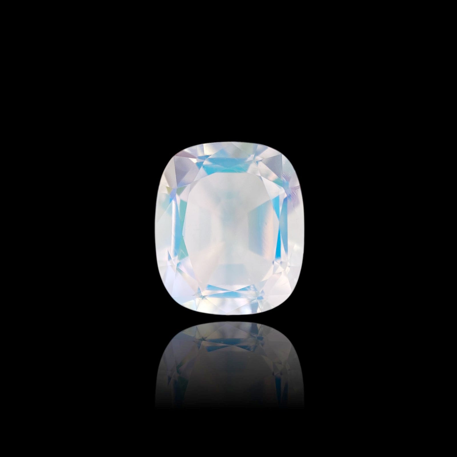 2.89ct |  Cushion Shape  Moonstone - Modern Rustic Diamond