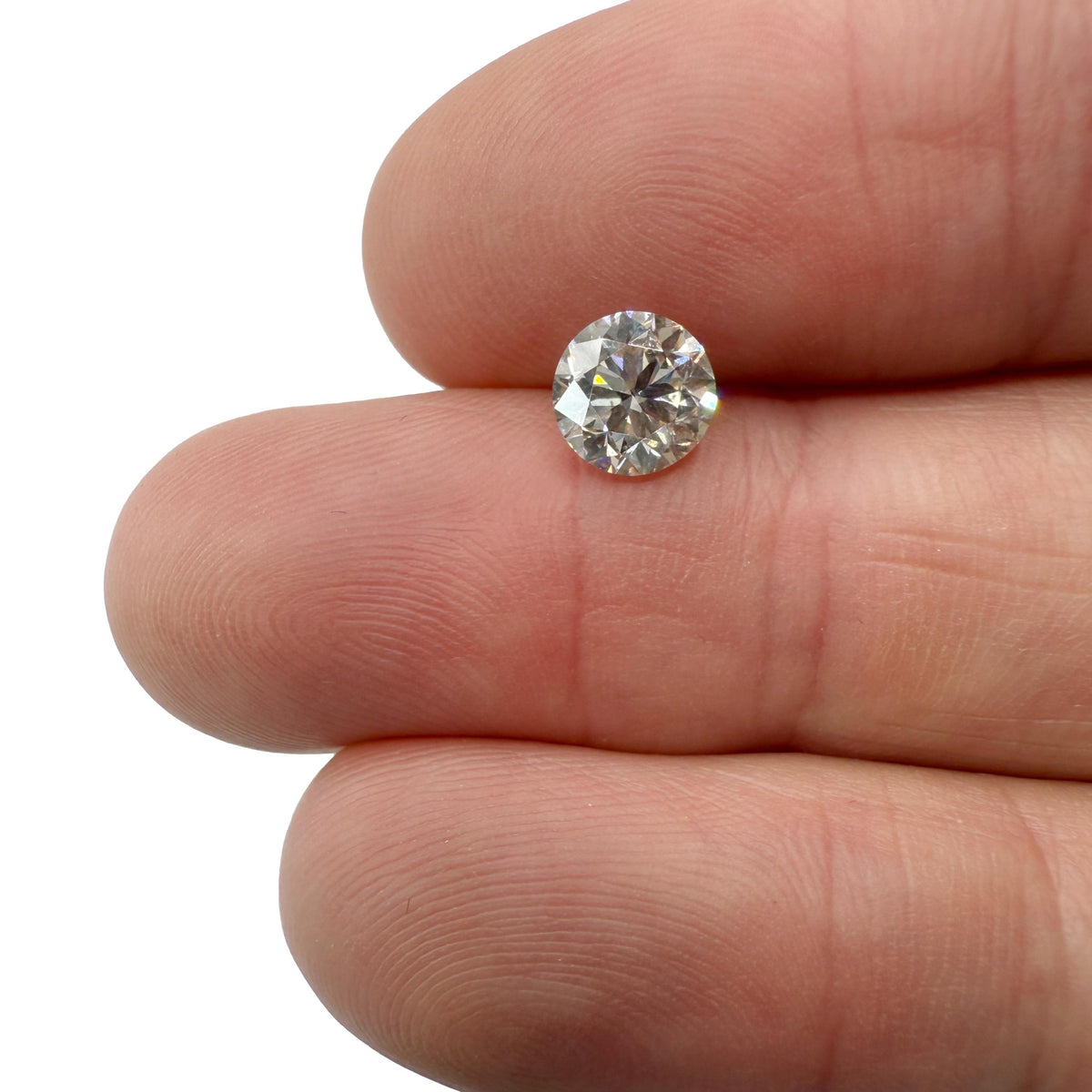 1.20ct | I/SI1 Round Shape Brilliant Cut Diamond (EGL USA) - Modern Rustic Diamond