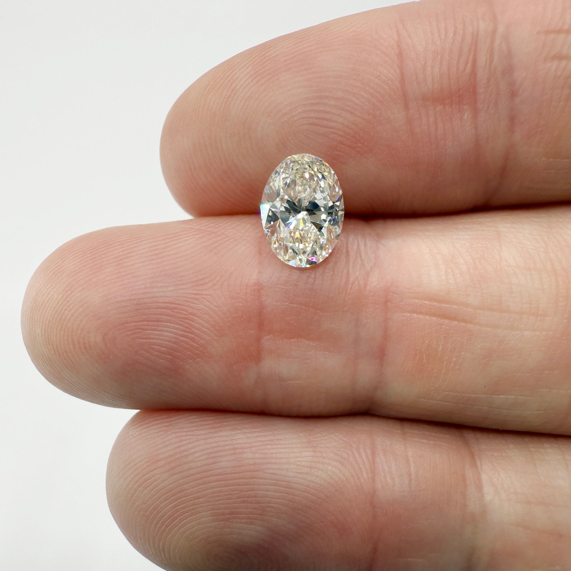 1.00ct | L/SI1 Oval Shape Brilliant Cut Diamond (GIA) - Modern Rustic Diamond