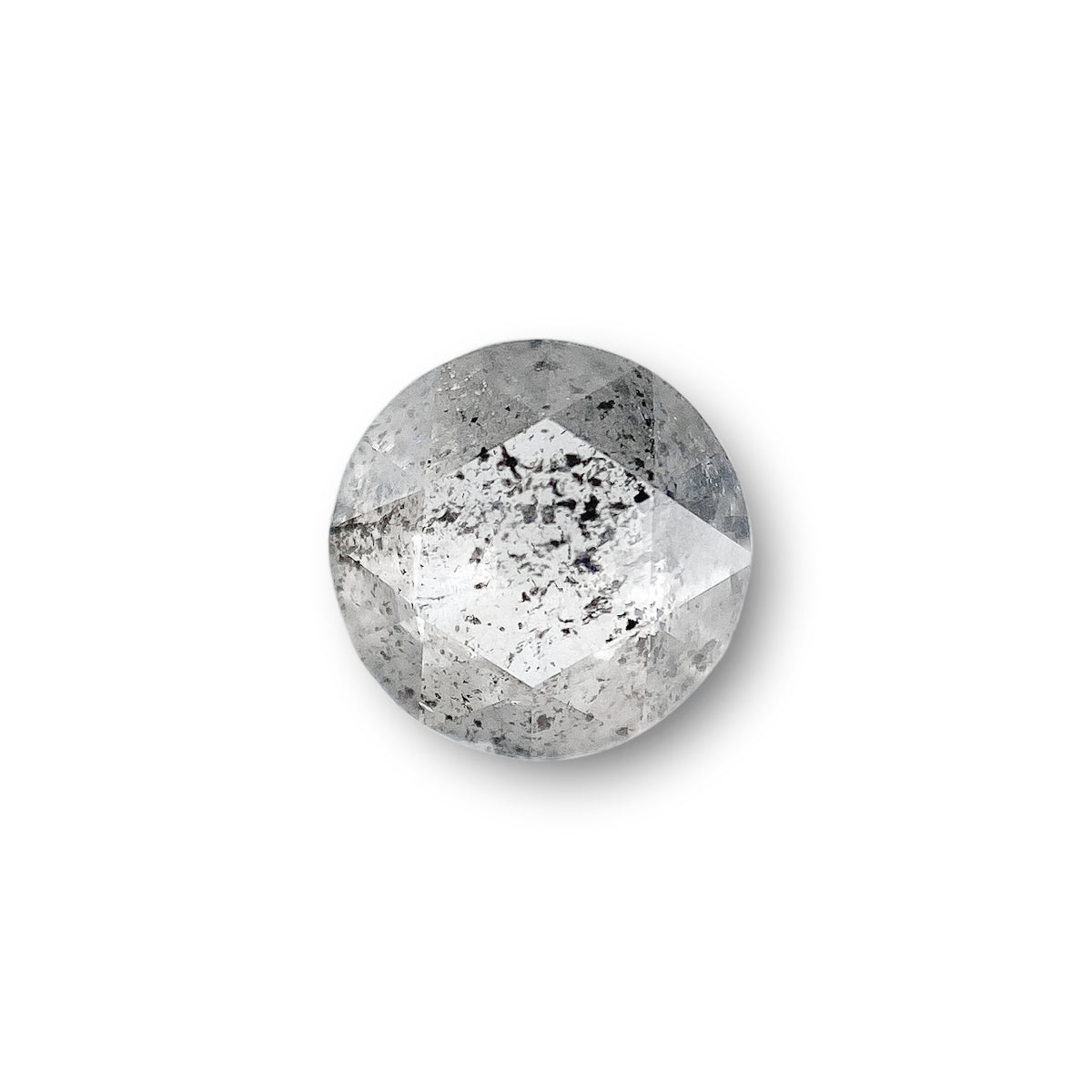 0.52ct | Rustic  Round Shape Rose Cut Diamond - Modern Rustic Diamond