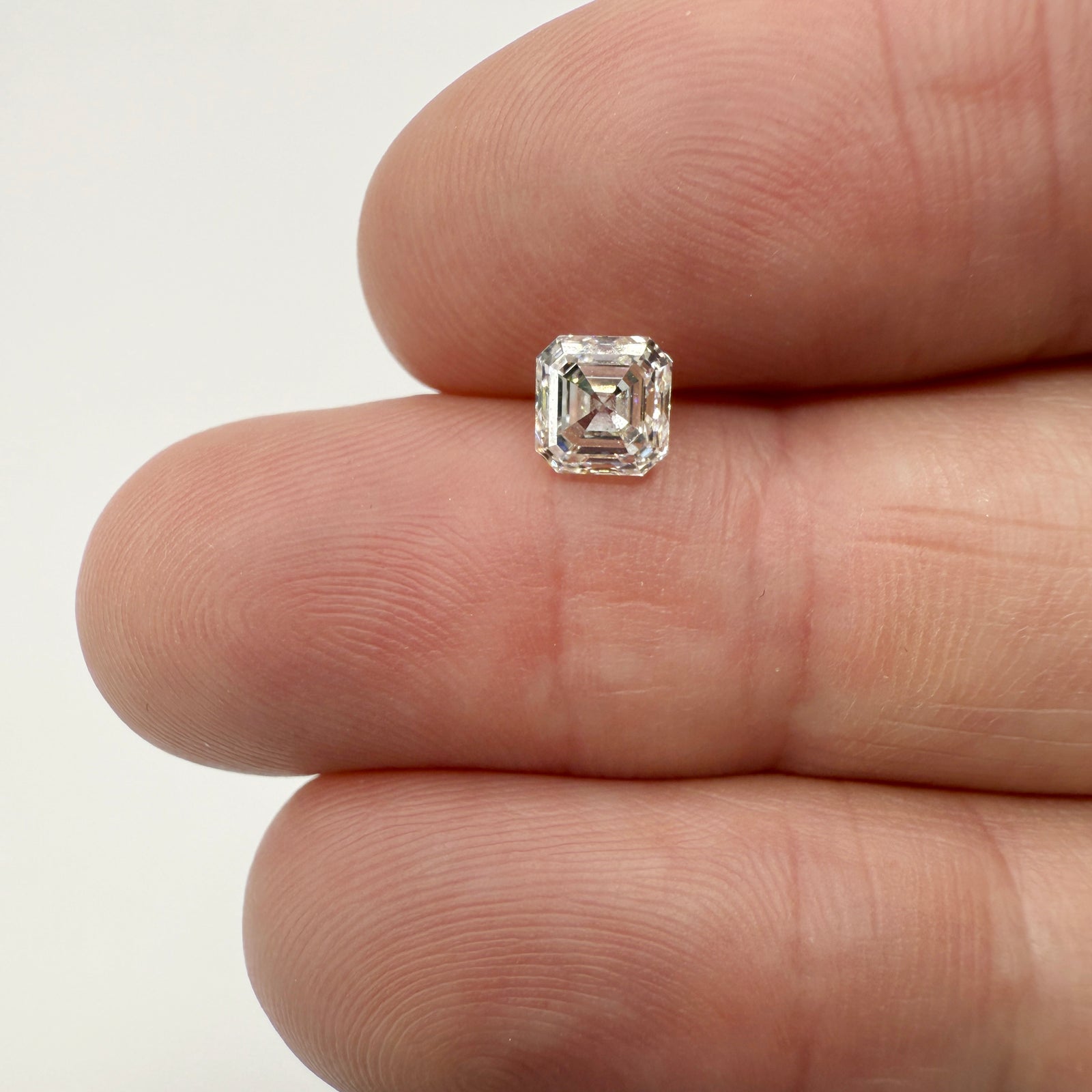 1.01ct | J/VS1 Asscher Shape Step Cut Diamond (GIA) - Modern Rustic Diamond