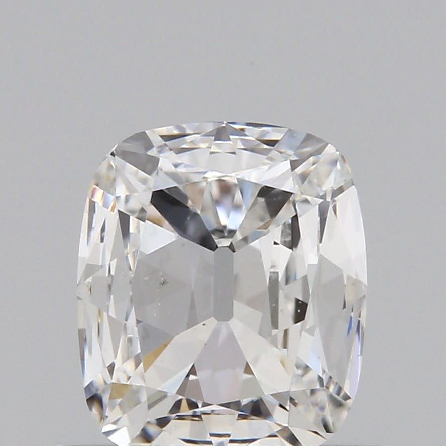 0.45ct | D-E/SI Cushion Shape Old Mine Cut Diamond - Modern Rustic Diamond