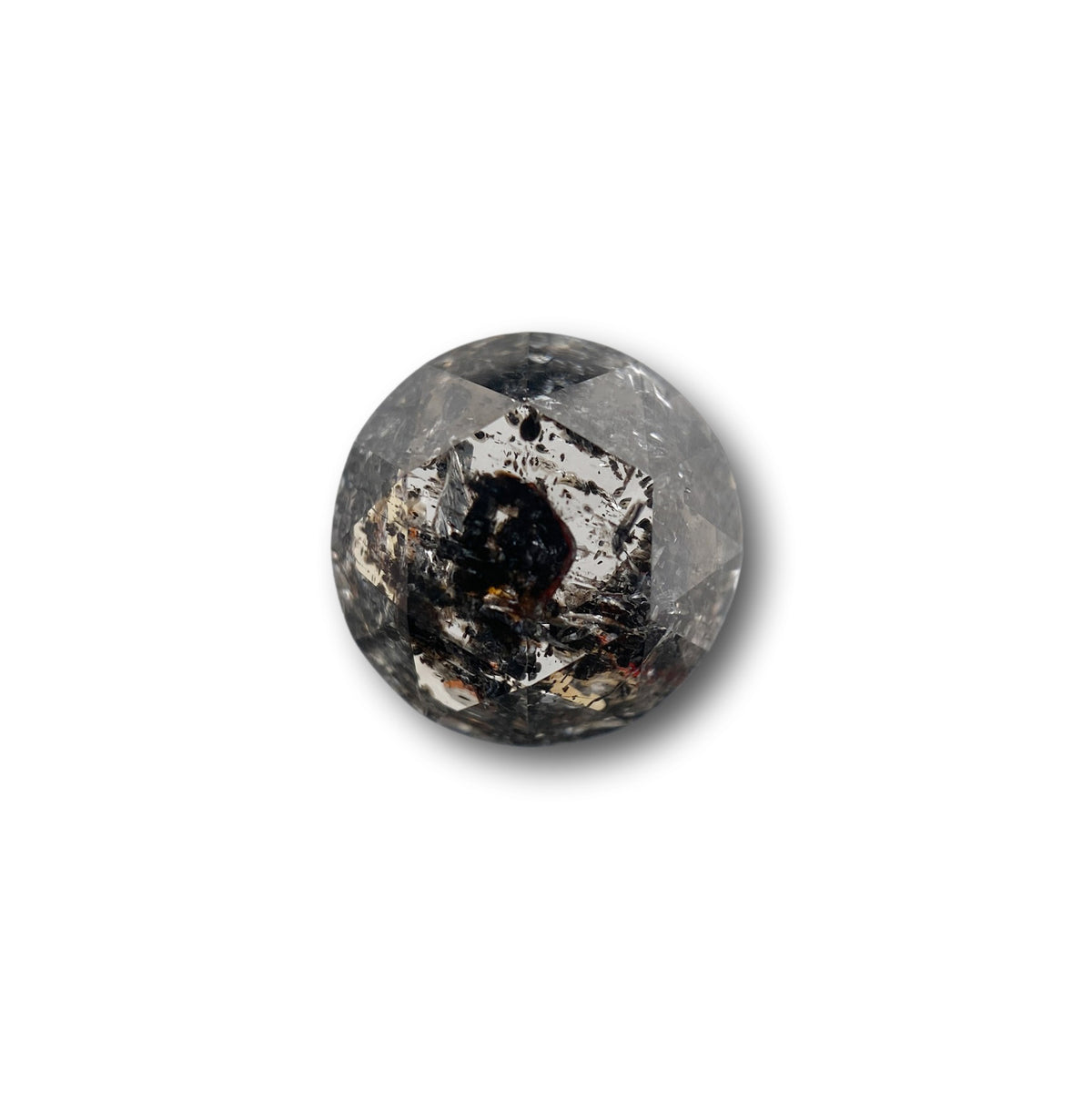 2.70ct | Rustic Round Shape Rose Cut Diamond - Modern Rustic Diamond