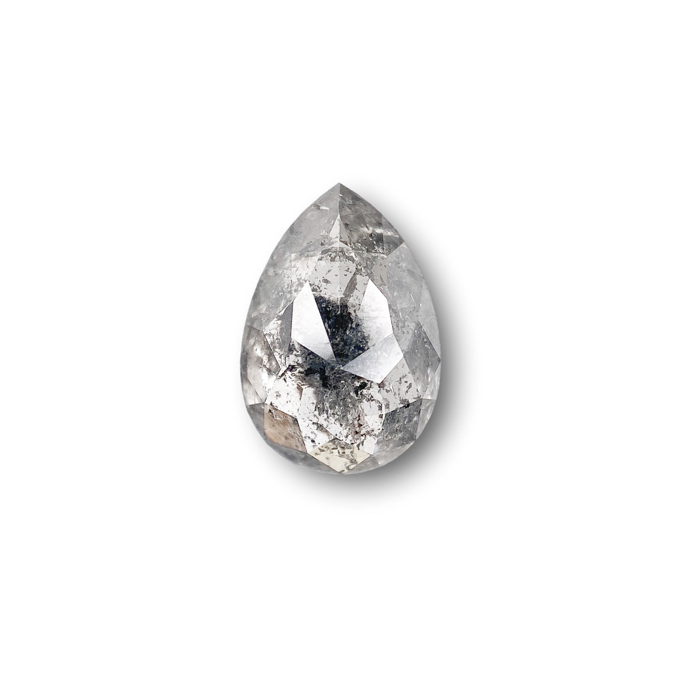 1.27ct | Rustic Pear Shape Brilliant Cut Diamond - Modern Rustic Diamond