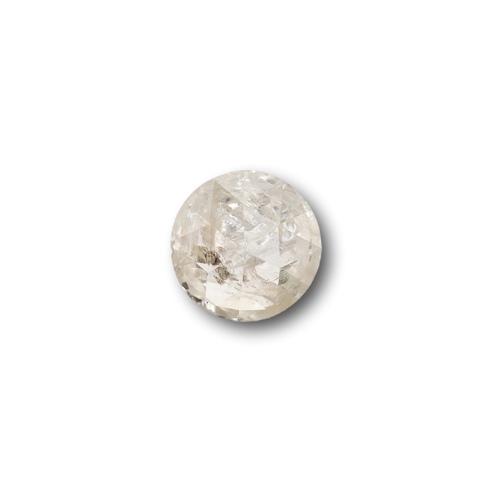 0.79ct | Rustic Round Shape Brilliant Cut Diamond - Modern Rustic Diamond