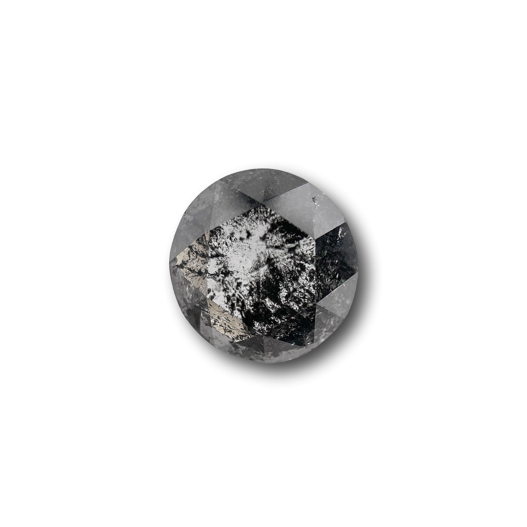 0.55ct | Rustic  Round Shape Rose Cut Diamond - Modern Rustic Diamond