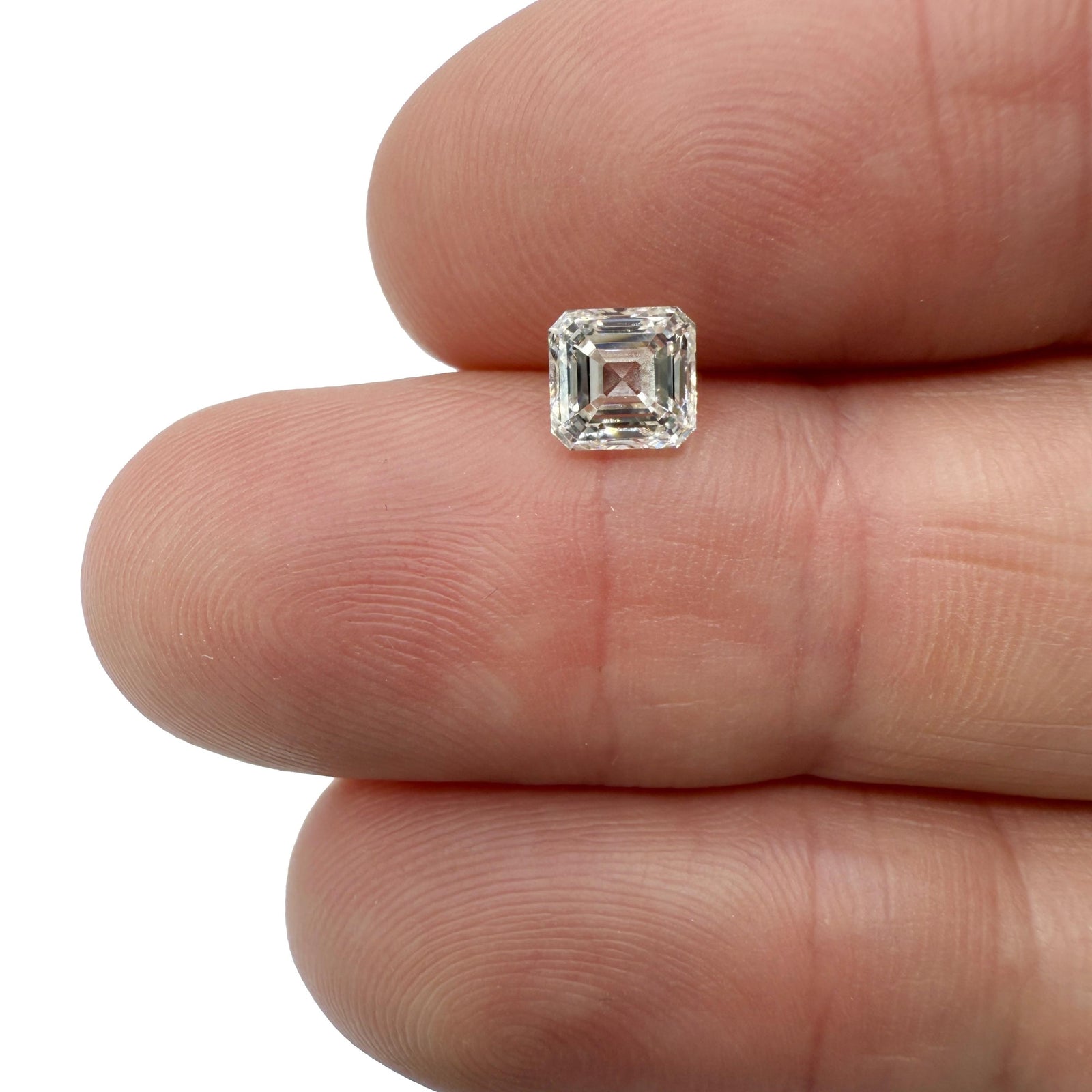 1.01ct | J/VS1 Asscher Shape Step Cut Diamond (GIA) - Modern Rustic Diamond
