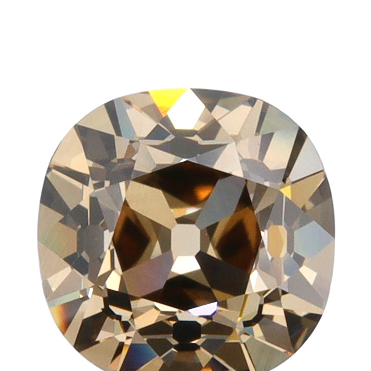 1.27ct | Cognac VVS1 Cushion Shape Old Mine Cut Diamond (GIA) - Modern Rustic Diamond