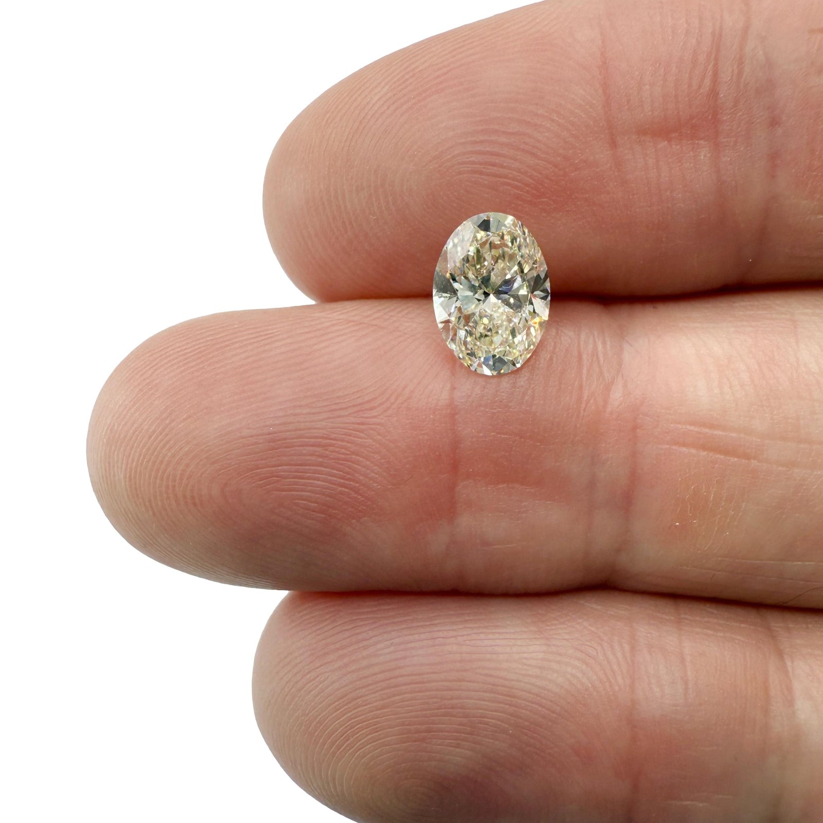 0.90ct | J/SI2 Oval Shape Brilliant Cut Diamond (GIA) - Modern Rustic Diamond