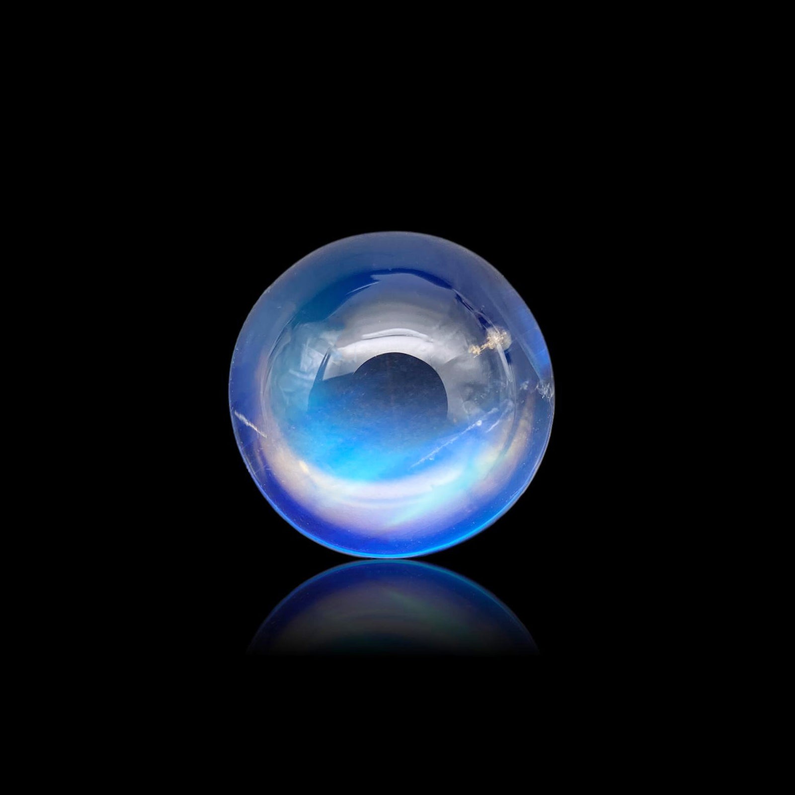 2.79ct |  Round Shape  Moonstone - Modern Rustic Diamond