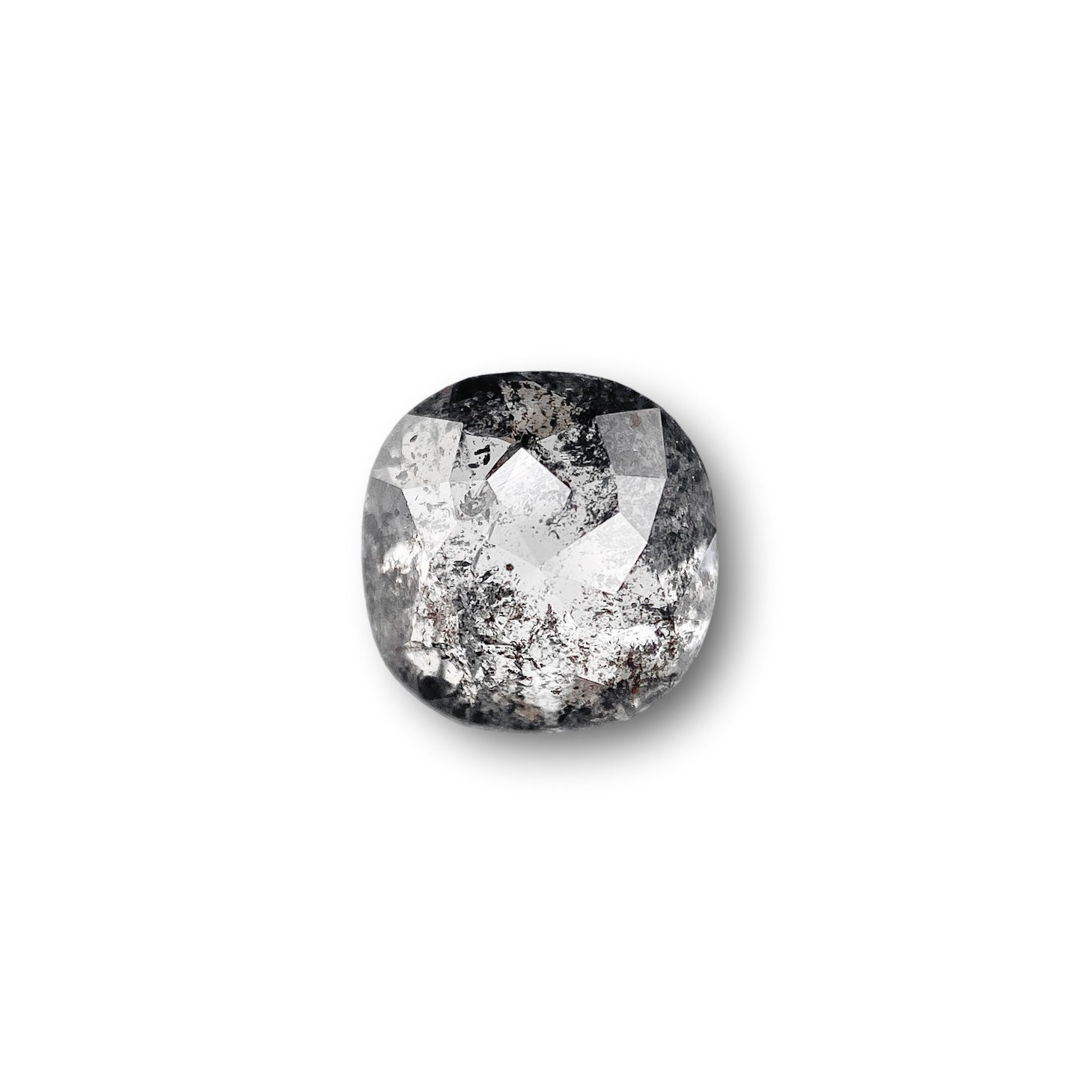 1.43ct | Rustic Cushion Shape Rose Cut Diamond - Modern Rustic Diamond