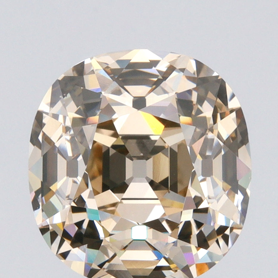 3.01ct | Y-Z/VS2 Cushion Shape Old Mine Cut Diamond (GIA) - Modern Rustic Diamond