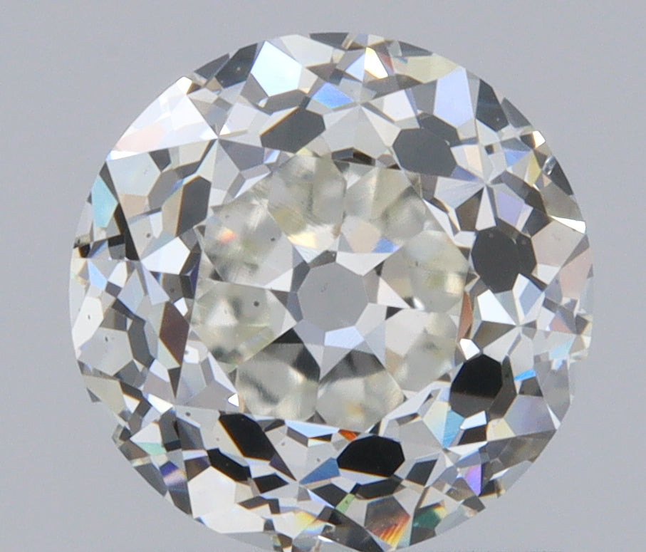 1.50ct | J/SI1 Round Shape Old European Cut Diamond (GIA) - Modern Rustic Diamond