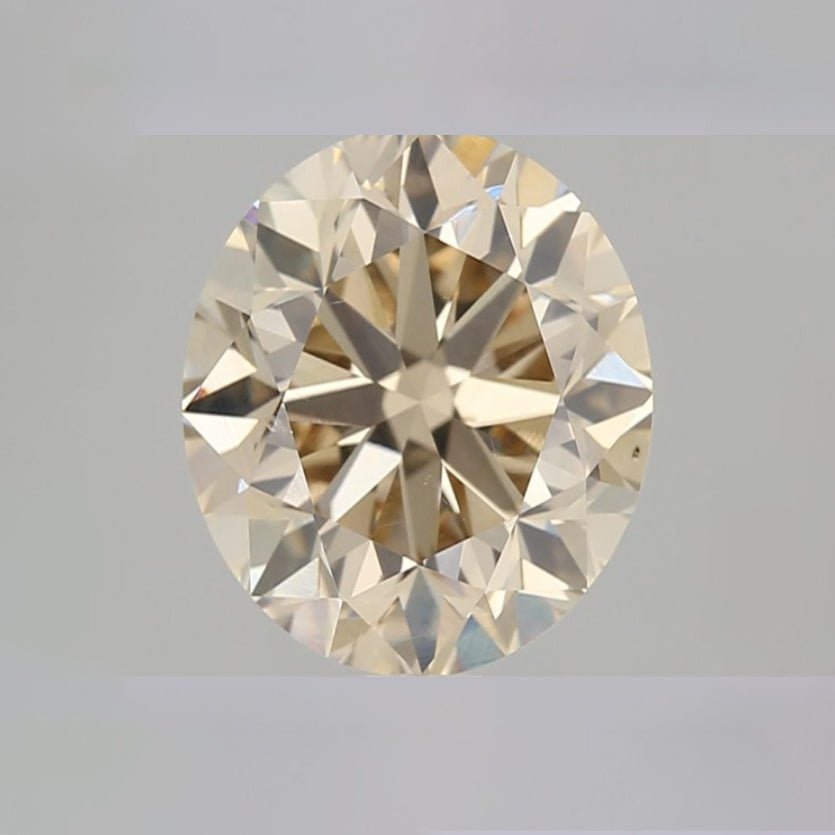 2.00ct | W-X/SI1 Round Shape Brilliant Cut Diamond (GIA) - Modern Rustic Diamond