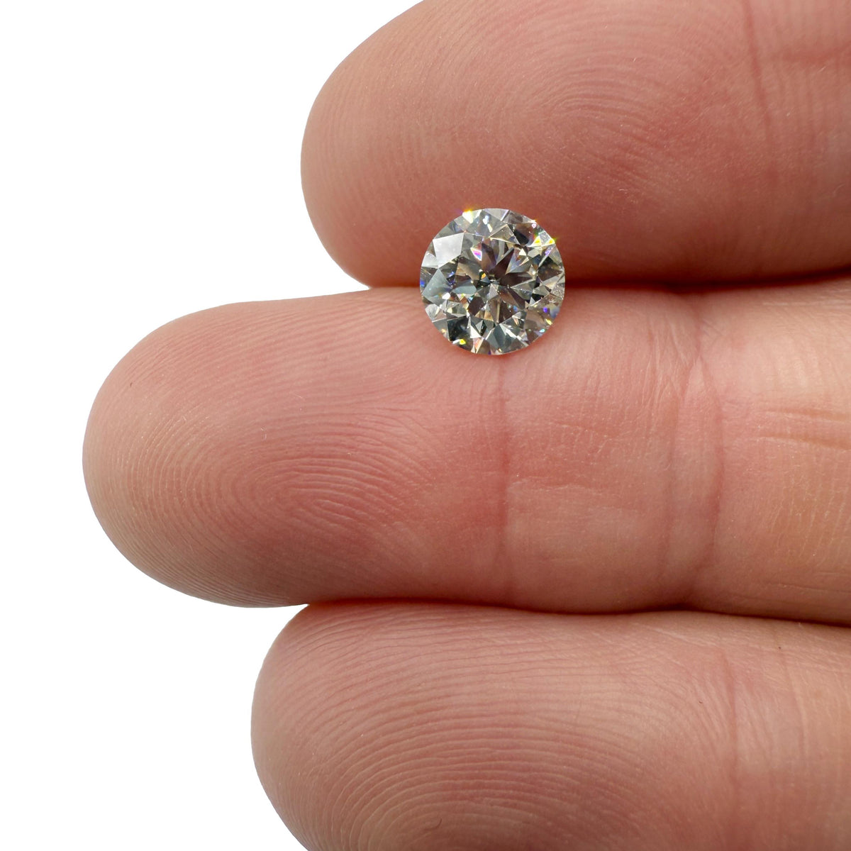1.25ct | K/IF Round Shape Brilliant Cut Diamond (GIA) - Modern Rustic Diamond